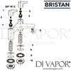 Bristan QUEST Bath Filler Spares